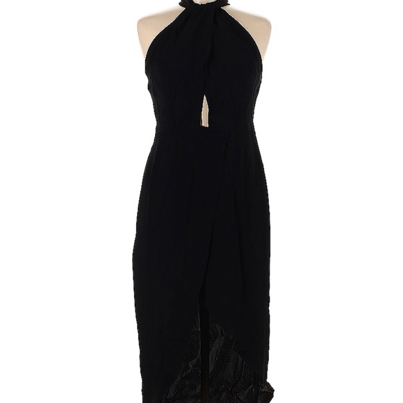 Bec & Bridge Black Oceanus Cocktail Dress (Size 6) - Picture 3 of 4